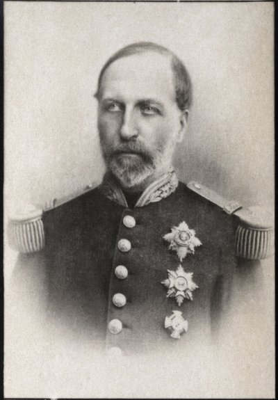 Ritratto del Principe Filippo del Belgio (1837-1905) da French Photographer